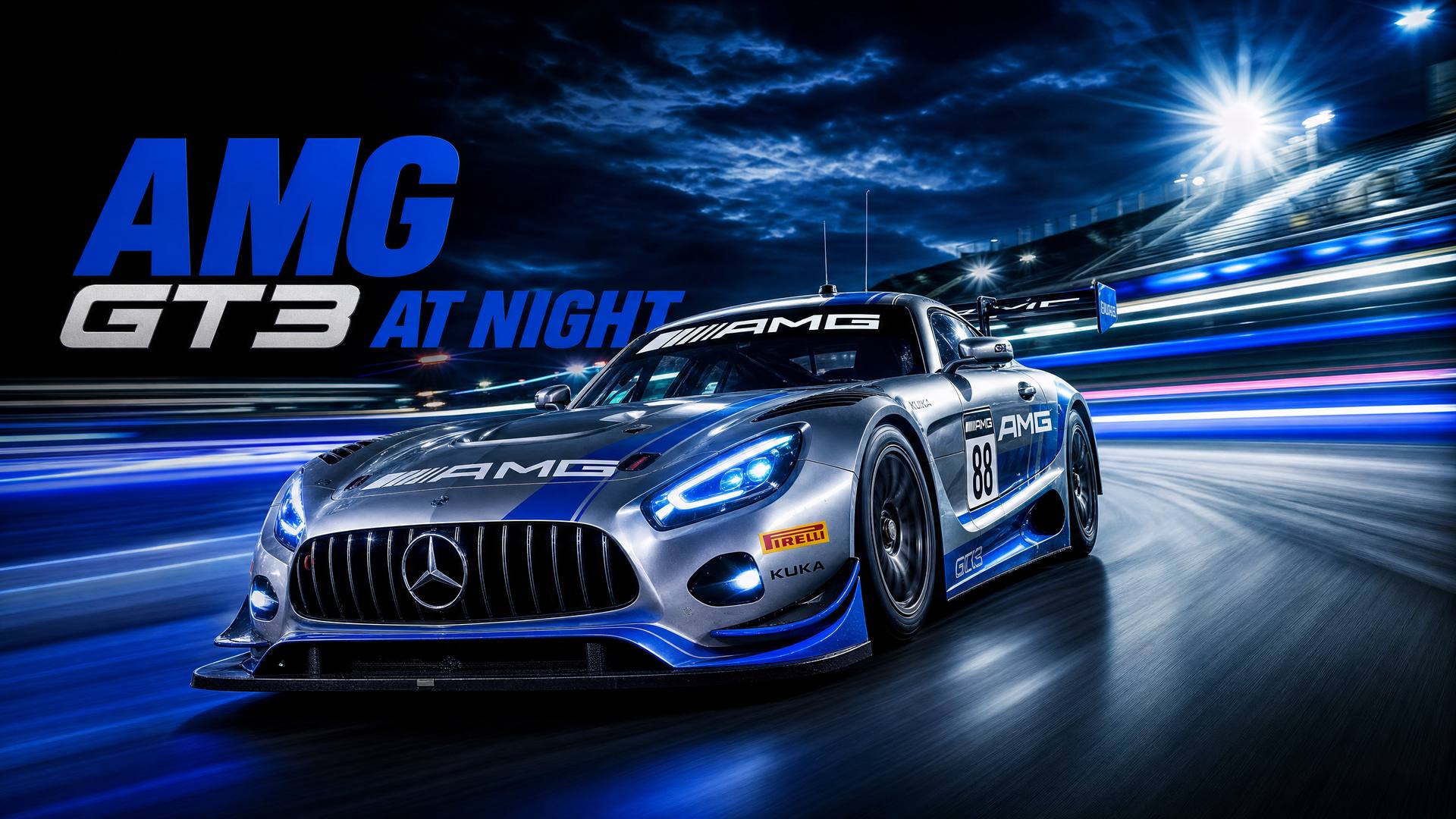 每日大赛 - AMG GT3夜间赛道每日大赛视频